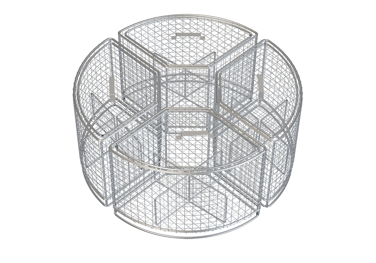 Dividing basket